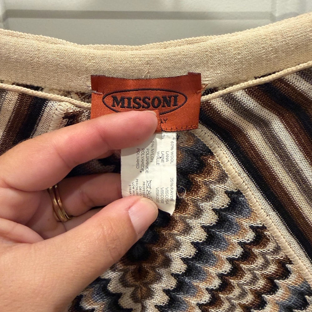 Missoni zigzag wide-leg pants
Size 42 - Picture 4 of 5